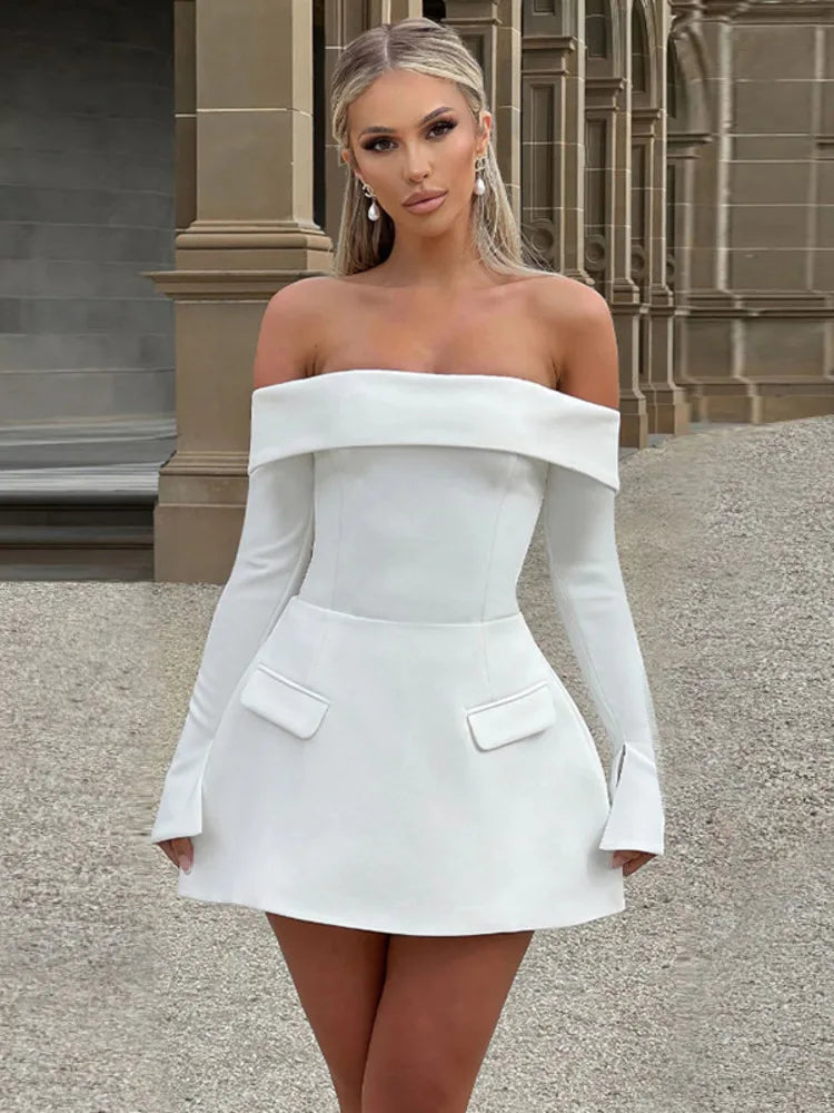 שמלת מיני דגם אנג׳לה