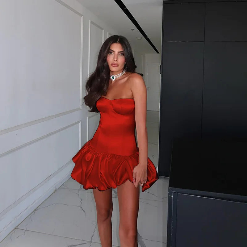 שמלת מיני דגם סלין