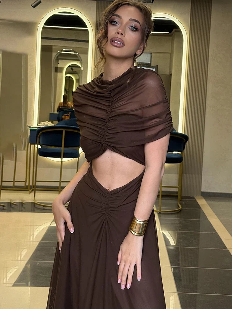 שמלת מקסי דגם אייריס