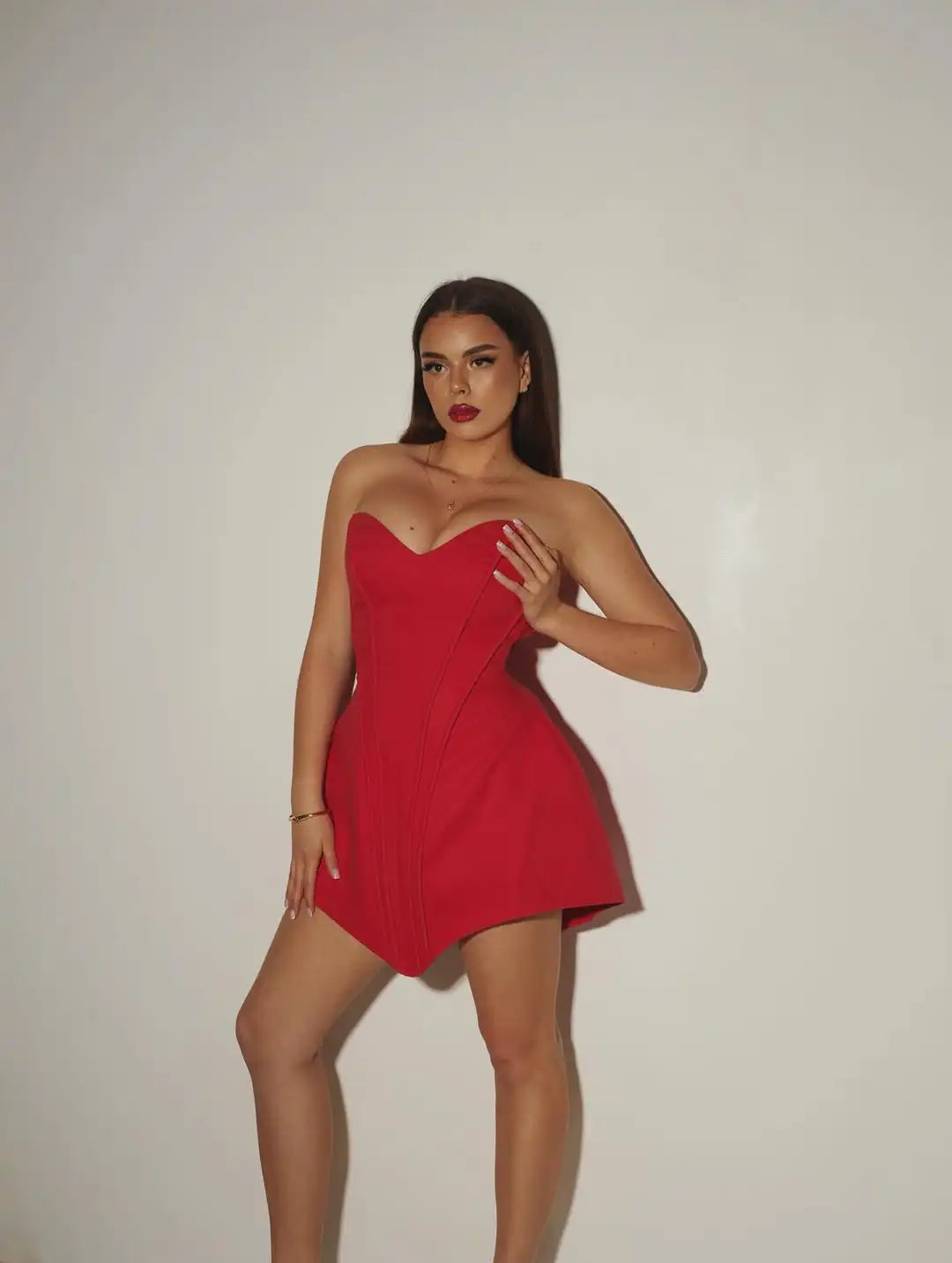 שמלת מיני דגם לואיז