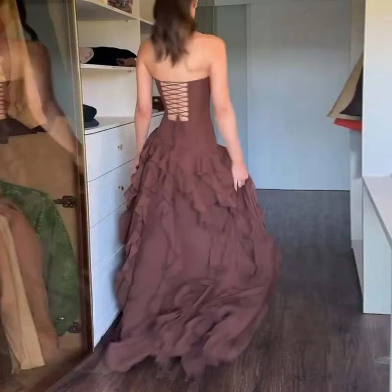 שמלת מקסי דגם שרלוט