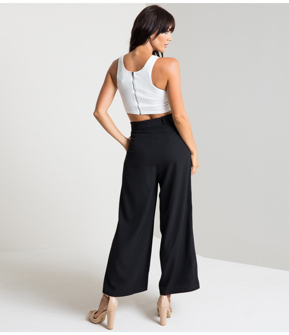 Chase מכנסיים בגזרה מתרחבת